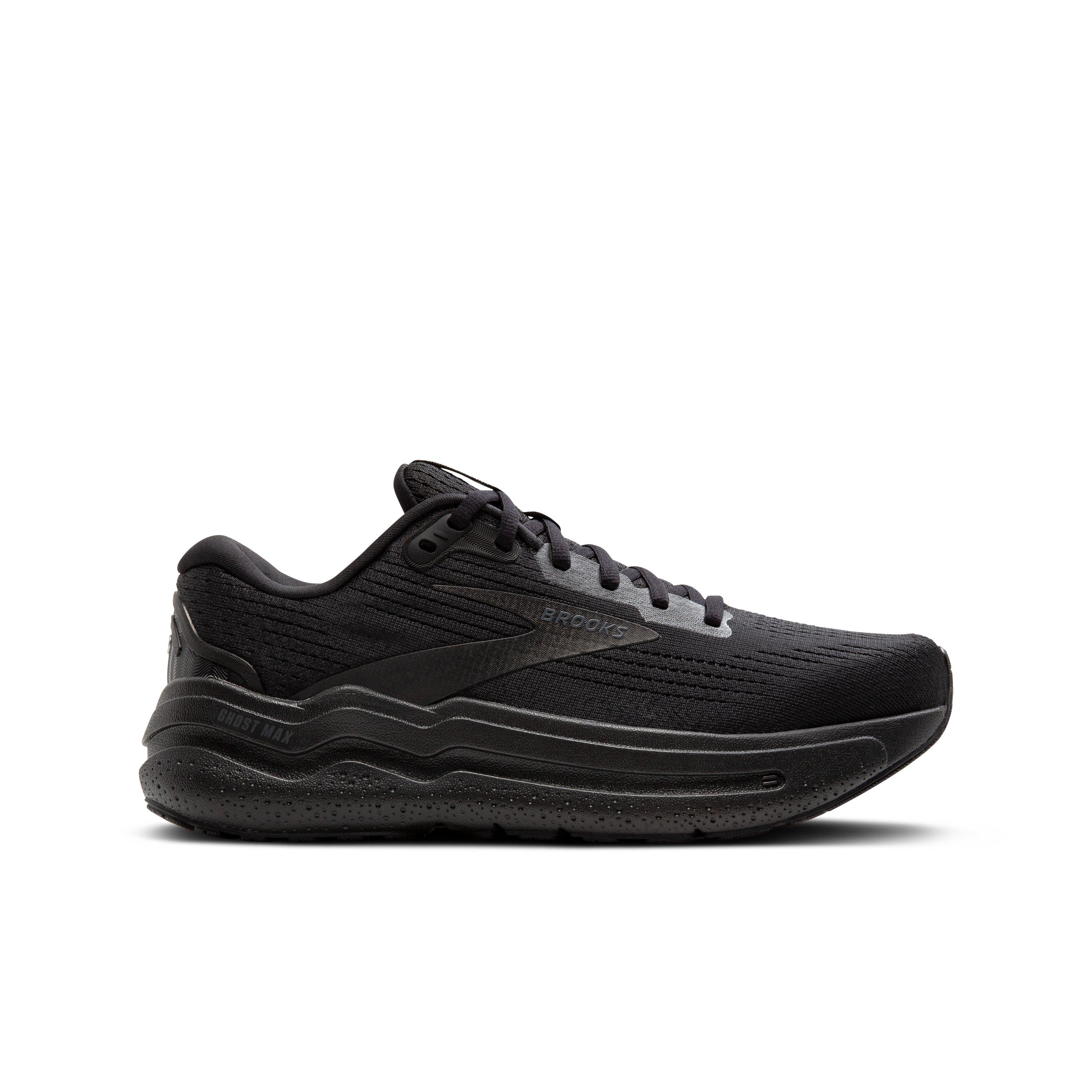 Brooks Ghost Max 2 "Black/Black/Ebony" Women's Wide Running Shoe